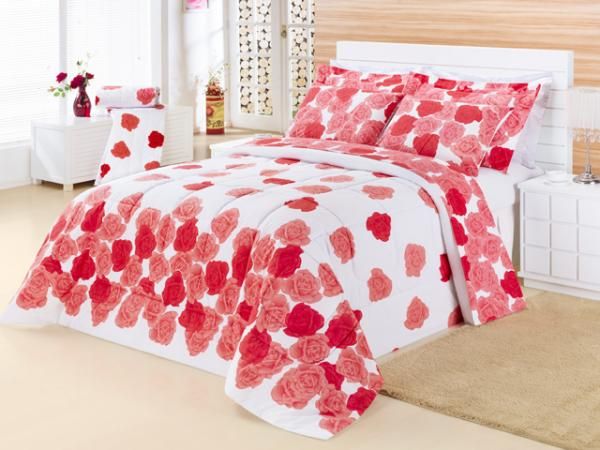 Kit Queem craft manta alta 7 peças Florales