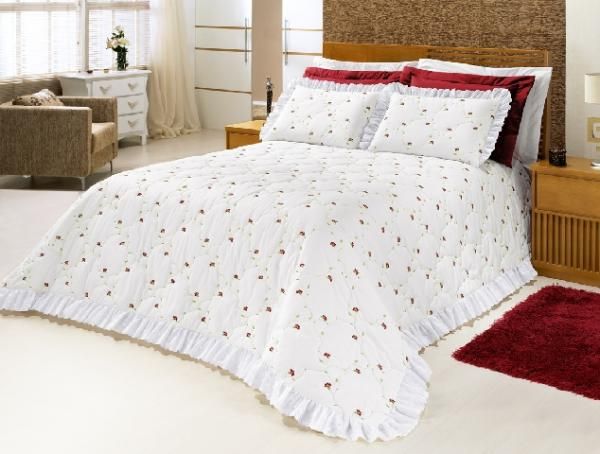 kit Casal Queem Allium 7 peças Branco